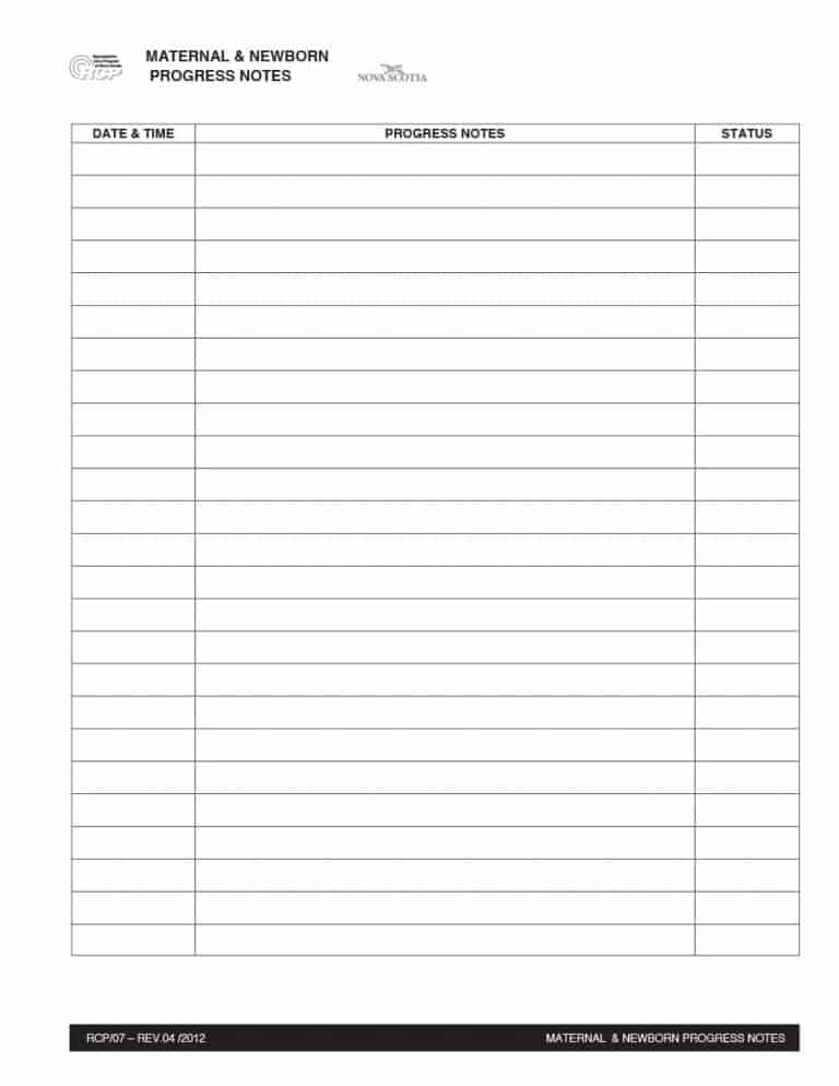 free-printable-progress-notes-template-2023-calendar-printable